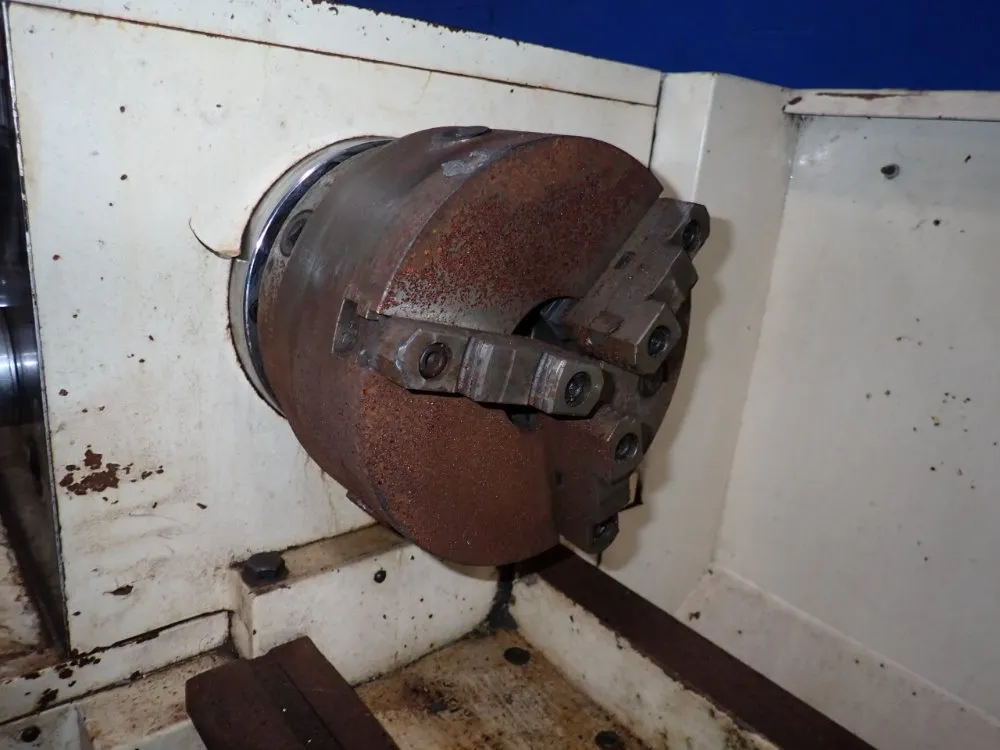 80" x 18" Jet #GH-1880ZX, Gap Bed Lathe, 3.5" bore, 3 jaw 10" chuck, 230/460 V., tailstock - Image 7