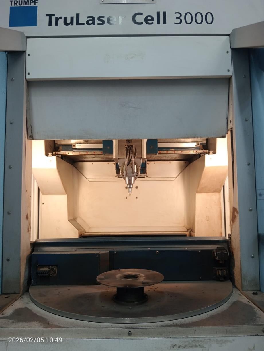 Trumpf #TruLaser-Cell-3000, 3d Fiber Laser, 31.5" x 23.6" x 15.8", 2000 Watt, 5-axis, Rotary Table, Dust - Image 3