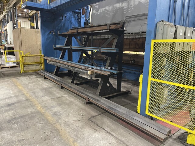 1000 Ton, Pacific #1000-20/18, hydraulic press brake, 20' overall, 216" between housing, #2187 - Image 9