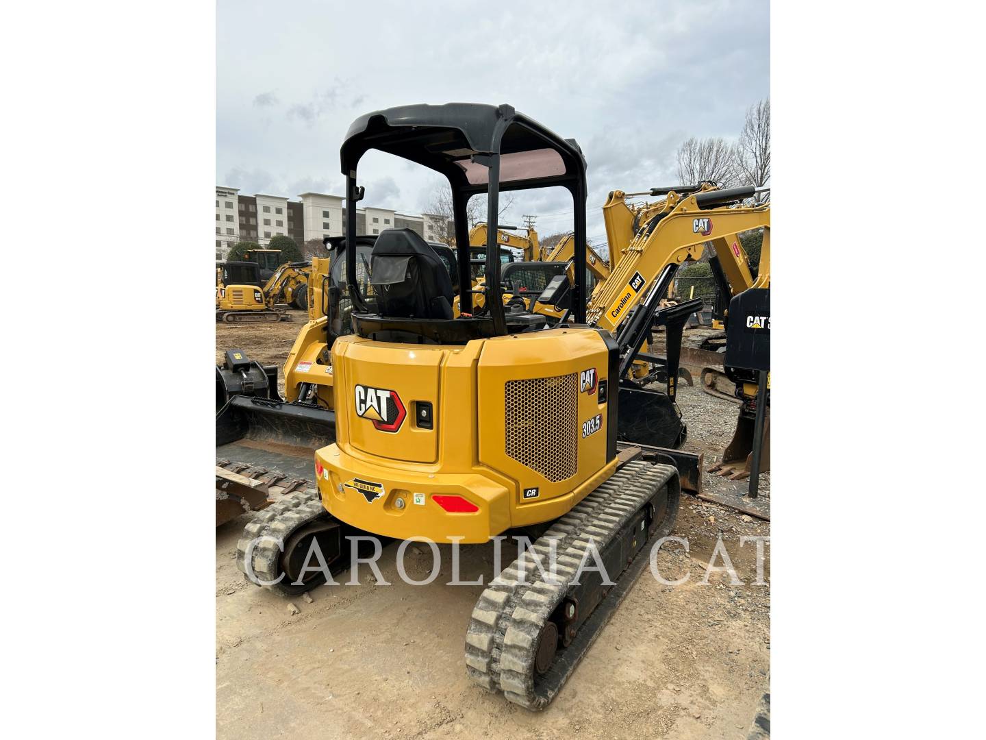 Cat 303.5CRABT, Mini Excavator, 1599 hours, S/N: RE900822, 2022 - Image 3