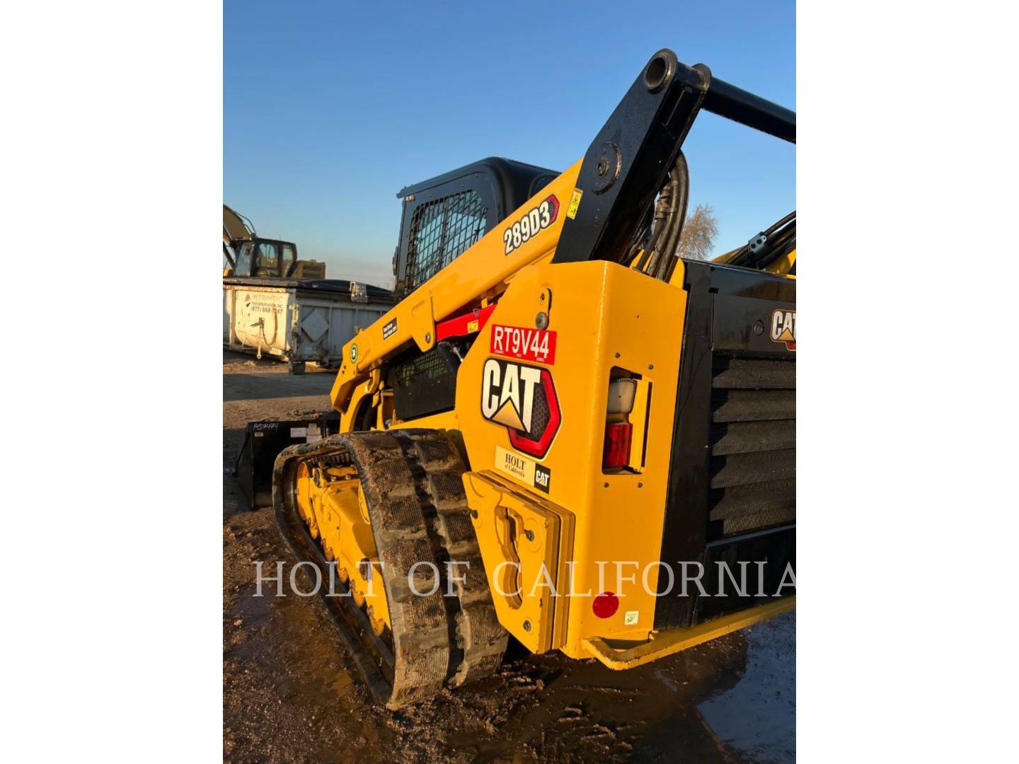 Cat 289D3 HF, Skid Steer Loader, 517 hours, S/N: JX908451, 2022 - Image 4
