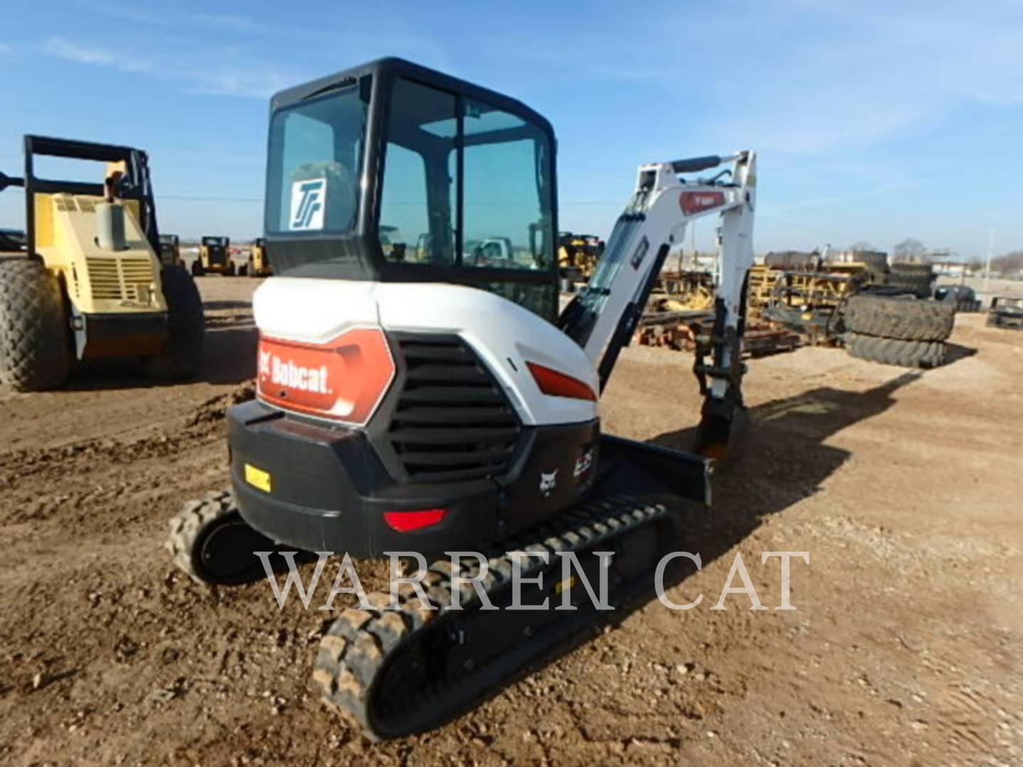 Bobcat E35I, Crawler Excavator, 201 hours, S/N: B57916002, 2023 - Image 3