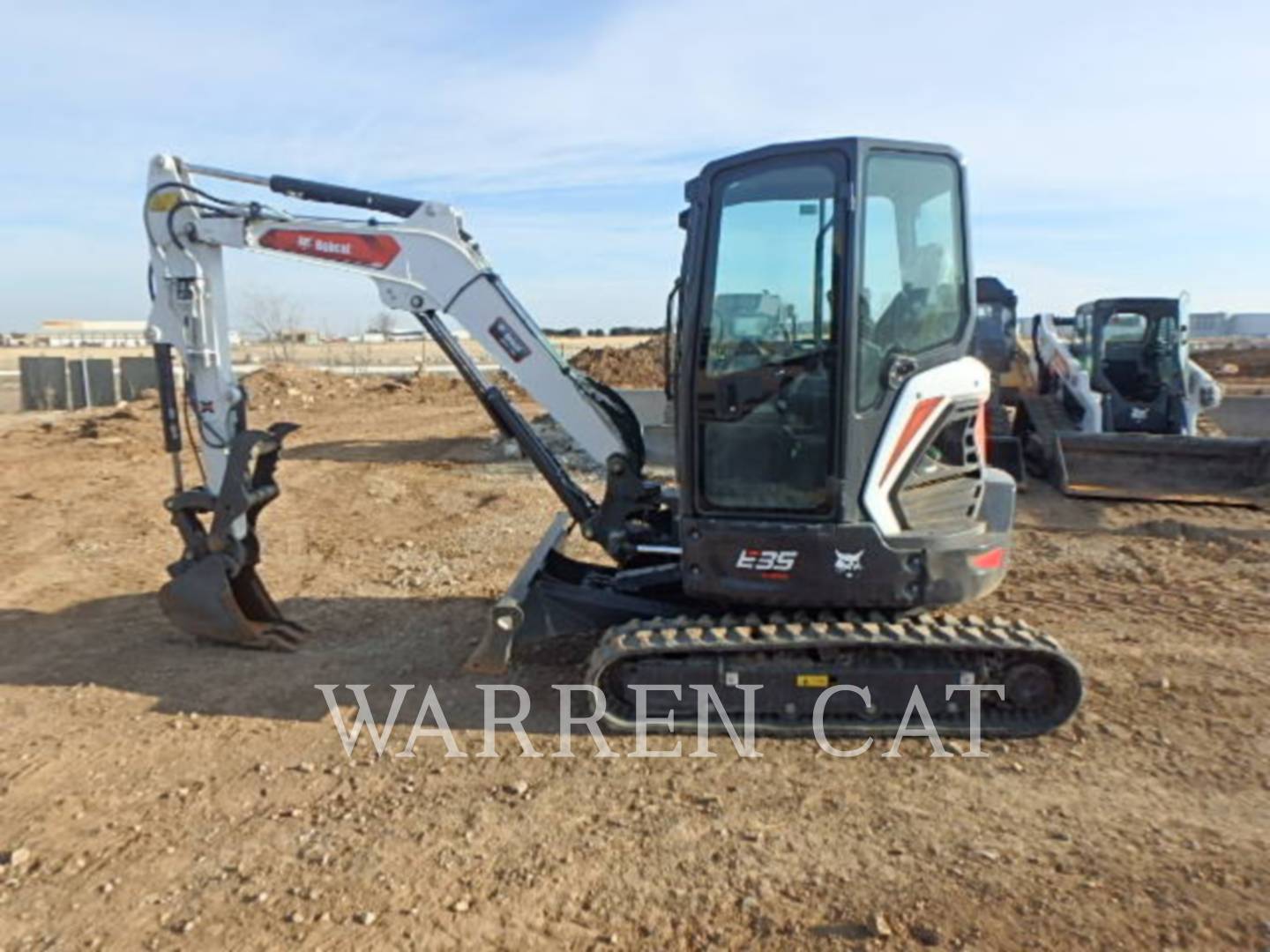 Bobcat E35I, Crawler Excavator, 201 hours, S/N: B57916002, 2023 - Image 8