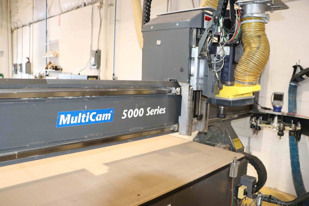 Multicam Router Tables Multicam #5000-Series, CNC router, Multicam EZ Control, 80