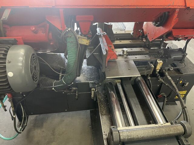 10" x 11" Amada #HA250, Automatic Horiz Bandsaw, 5 HP, 250 FPM, 1" x 0.037" x 11' 6" blade, 1997 - Image 4
