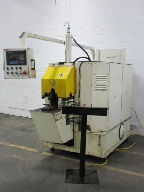 3" McKee Addison #FM-70 RF+RS-VS, tube end former, large capacity, ram form & rotary spin - Image 1
