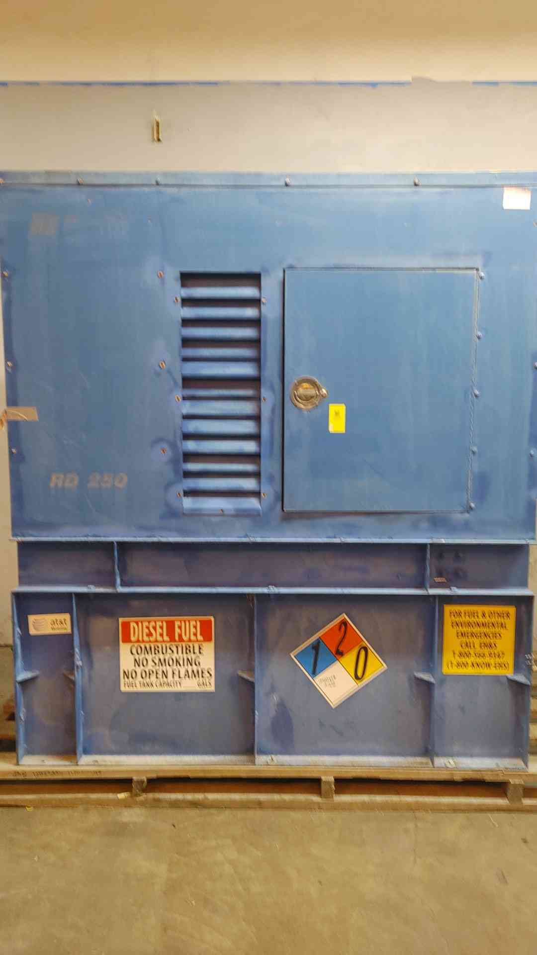 20 KW Magnetek #RD250, Diesel Generator, 1 & 3PH, 3.9L Perkins engine, 1455 Hrs - Image 1
