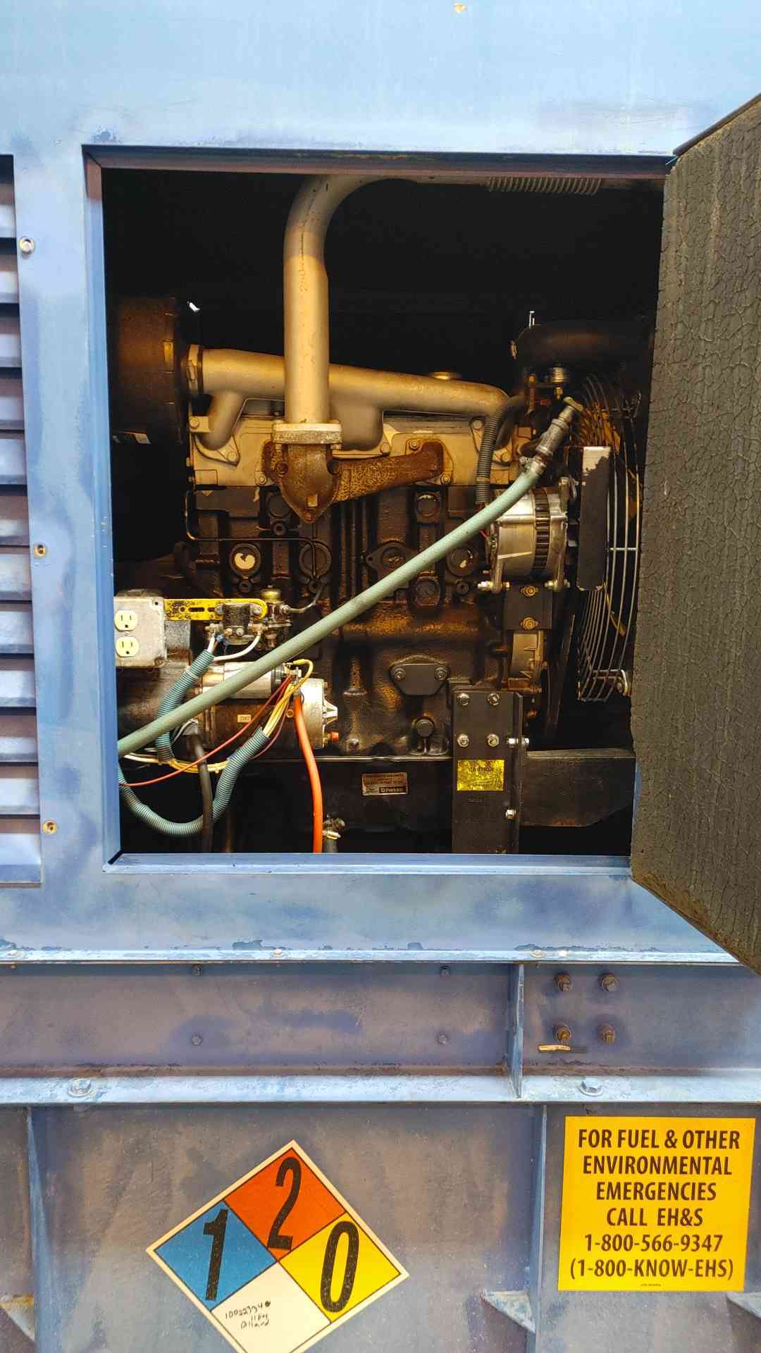 20 KW Magnetek #RD250, Diesel Generator, 1 & 3PH, 3.9L Perkins engine, 1455 Hrs - Image 4