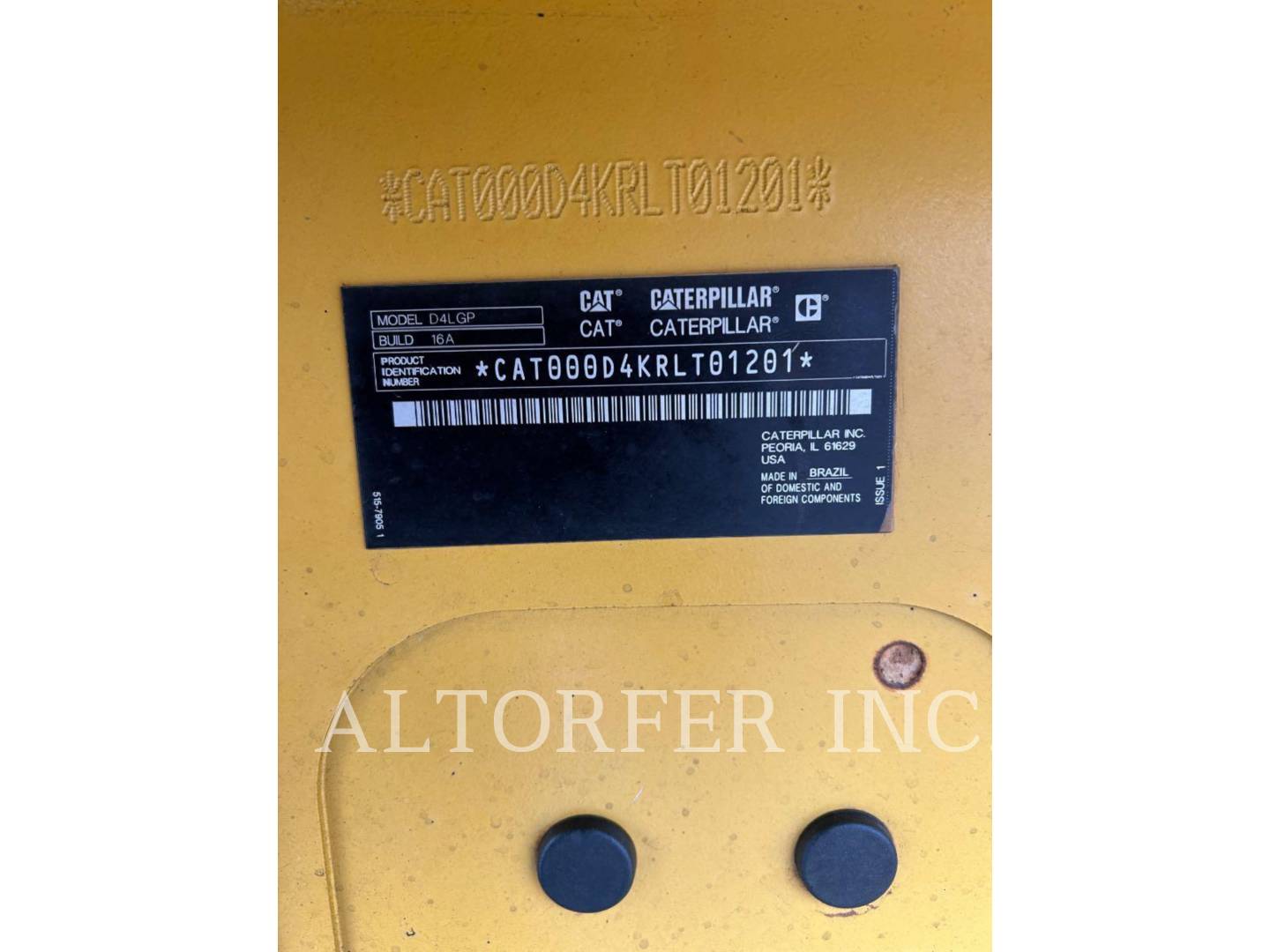 Caterpillar D4-16VPLGP, Crawler Dozer, 321 hours, S/N: RLT01201, 2024 - Image 6