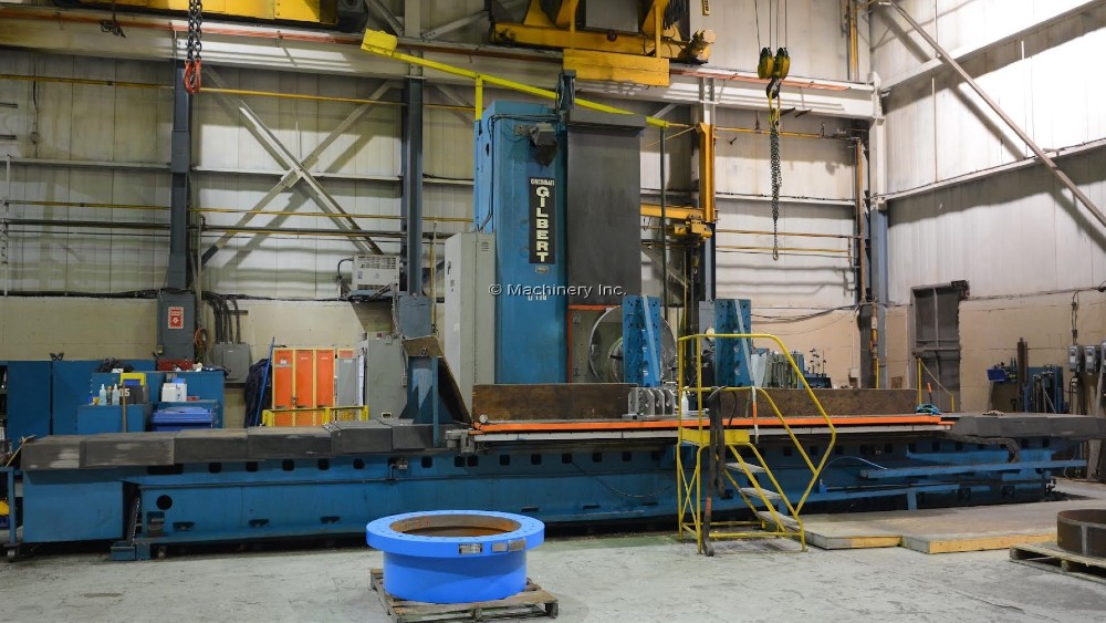5.37" Cincinnati #JM-Macrocenter, 180" X, 96" Y, 60" x180" tbl, 1000 RPM, 30 HP, Heidenhain CNC, #2185 - Image 1