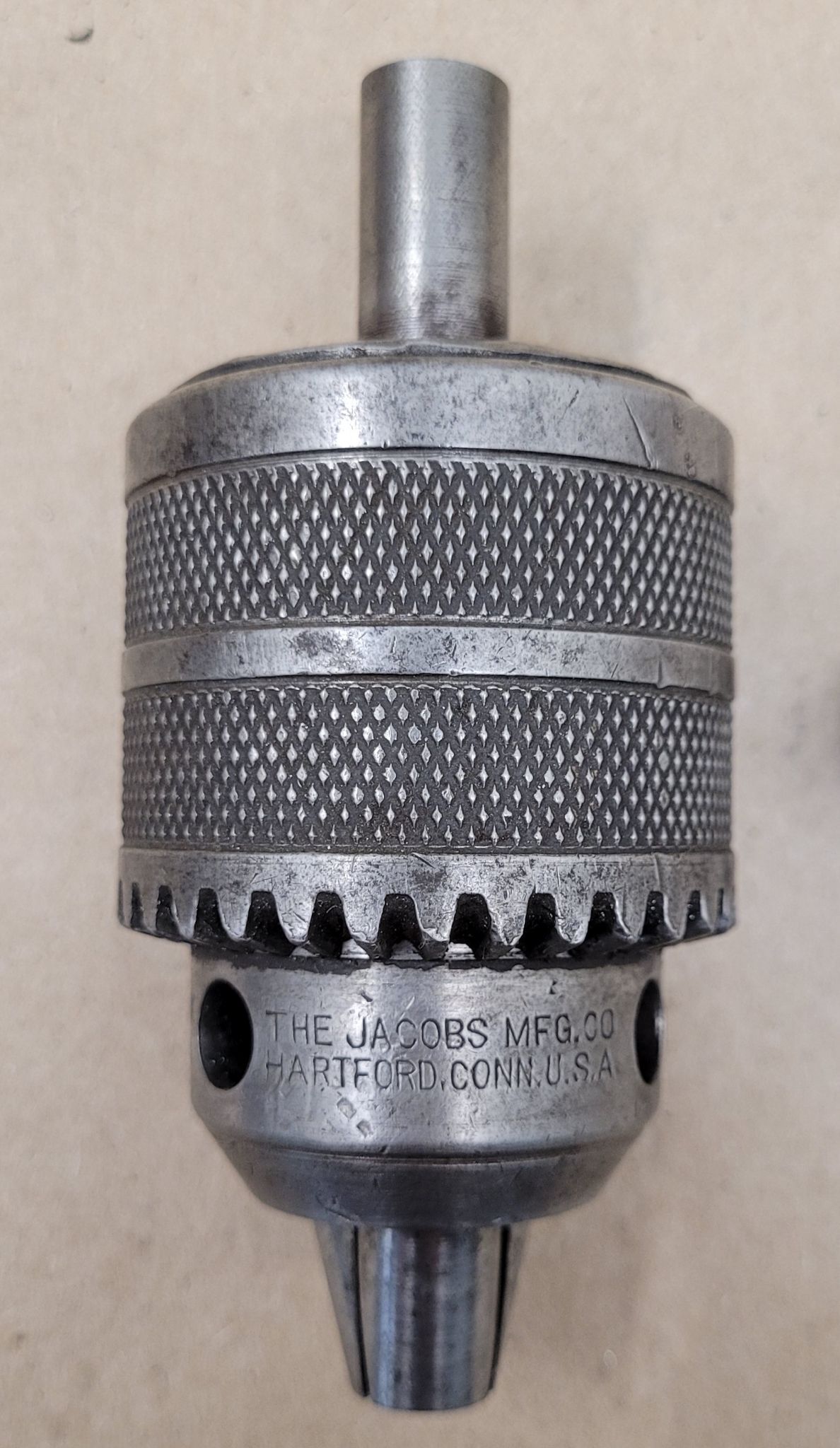 Jacobs #34, 1/2" drill chuck w/ key - Image 2