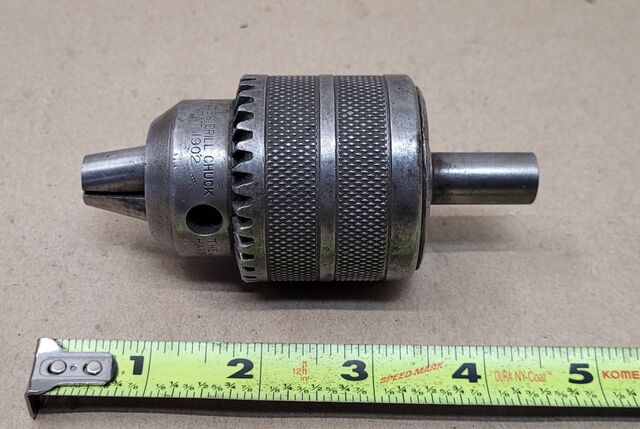 Jacobs #34, 1/2" drill chuck w/ key - Image 6