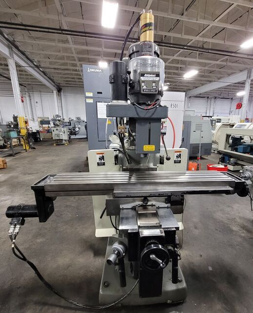 Bridgeport #Series-II, 11" x58" tbl., 2 HP, 32" X, 15" Y, 5" Z, 60-4200 RPM, #30, R-8, 3-Axis, Bridgeport - Image 2