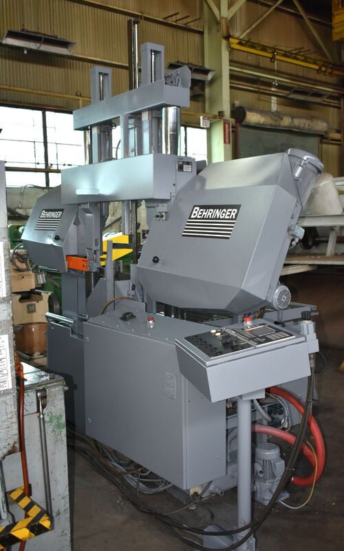 19.7" x 19.7" Behringer #HPB-513A, automatic heavy duty dual column horizontal band saw, 2012 - Image 5