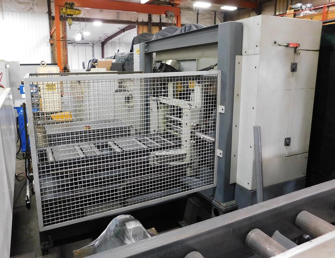 14" x 14" Hyd-Mech #H-14A, automatic horizontal bandsaw, 1-1/4" x .042" x 15' 2" blade, 49-377 SFPM, 10' - Image 4