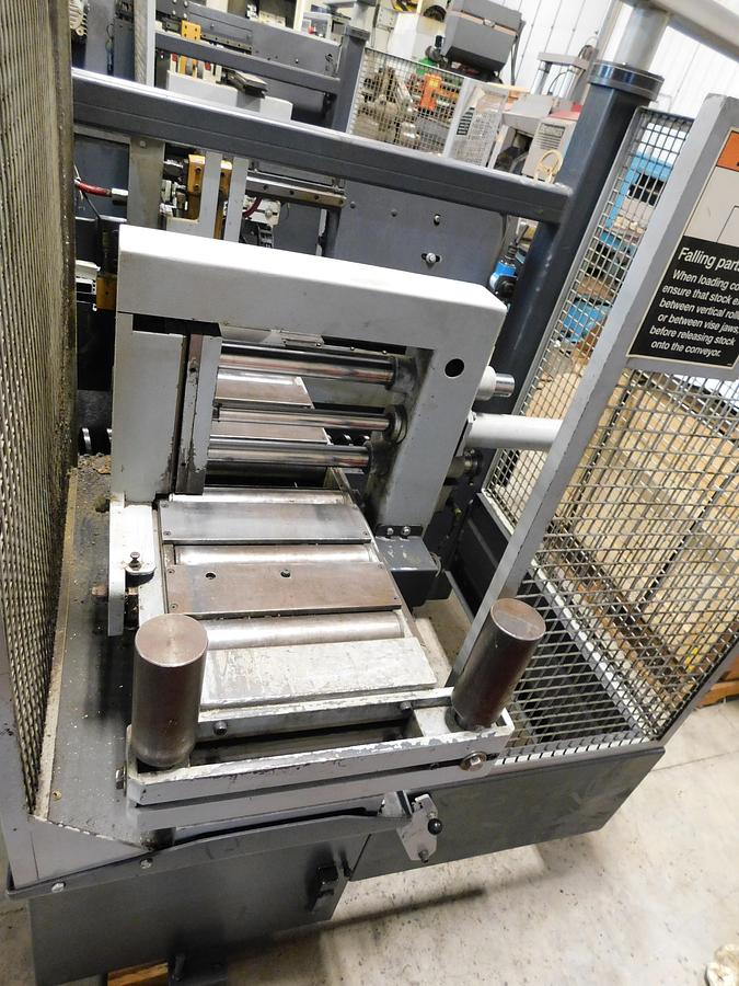 10" x 10" Hyd-Mech #HSV250, automatic horizontal bandsaw, 1" x .035" x 11' 10" blade, 50-350 SFPM - Image 4