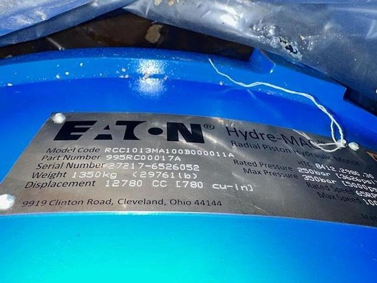 780 cu in per rev Eaton Hydre-Mac/Hagglunds #RCC1013MA100B000011A, Radial Piston Hydraulic Motor, 5000 PSI - Image 4