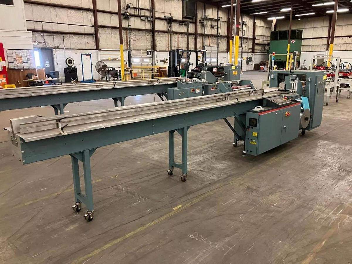 Shanklin #F-5AC, Automatic Side Seal Shrink Wrapper, 3" to 48" length, 1/2" to 16" width, 1/8" to 6" height - Image 1