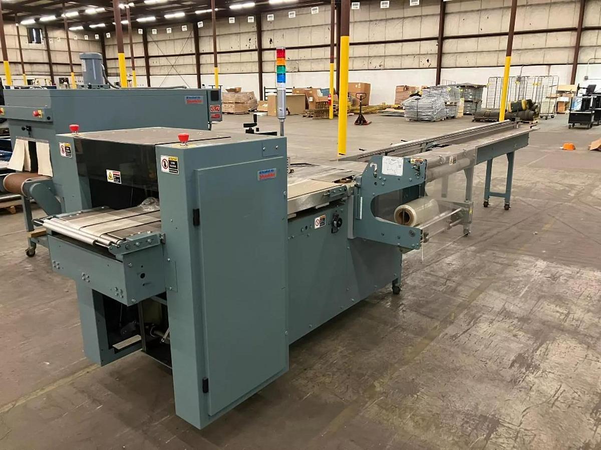 Shanklin #F-5AC, Automatic Side Seal Shrink Wrapper, 3" to 48" length, 1/2" to 16" width, 1/8" to 6" height - Image 4