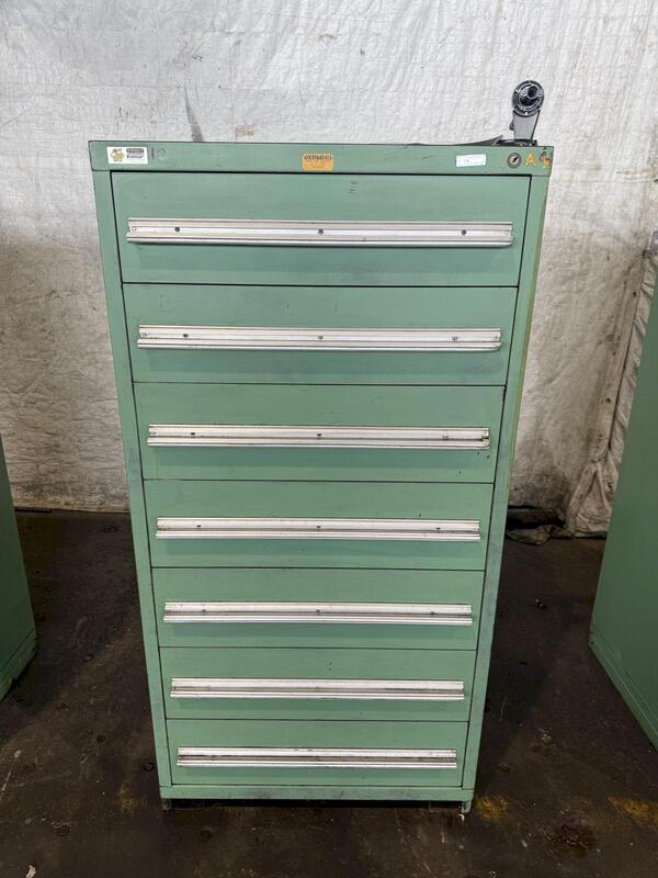 7 Drawer Stanley Vidmar cabinet - Image 1