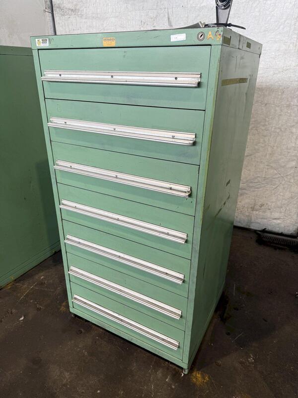 7 Drawer Stanley Vidmar cabinet - Image 2