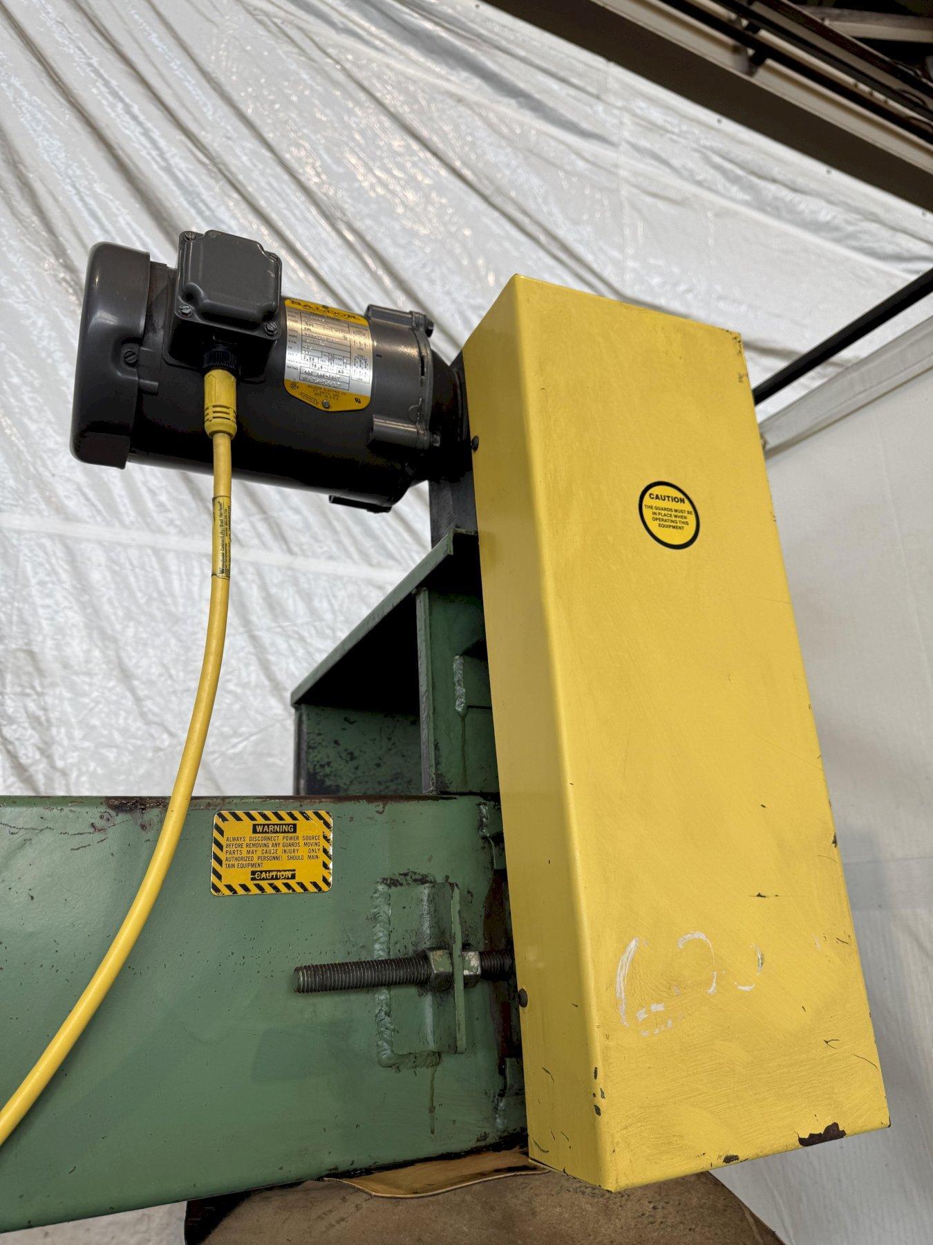 12" x 192" Wardcraft, chip conveyor - Image 6