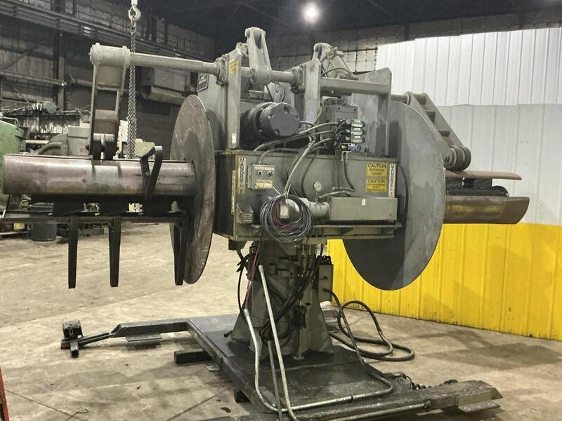 20000 lb. Colt #CHD-DR2000, double end uncoiler, 48" width, 60" outside dimensions, 20"-24" ID, Rowe coil - Image 7