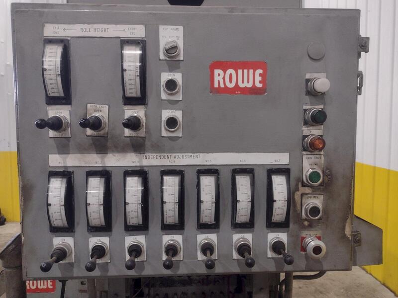 60" x .057" Herr Voss #66/1.156-19/9, 4-HI precision leveler, 66" roll face, 60" mandrel, 19 rolls, 1.156" - Image 7