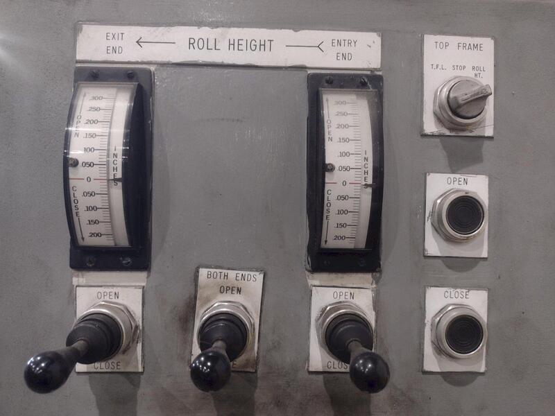 60" x .057" Herr Voss #66/1.156-19/9, 4-HI precision leveler, 66" roll face, 60" mandrel, 19 rolls, 1.156" - Image 8