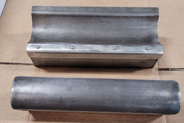 Press Brake - 1-3/4" Radius Punch & Die - 2 Piece Set - Image 2