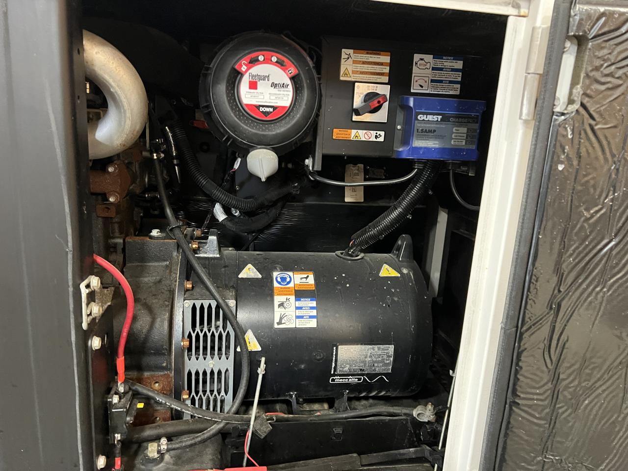 25 KW Wacker Neuson #G25, Portable Rental Grade Diesel Generator, 1800 RPM, Voltage Selector Switch, Kohler - Image 8