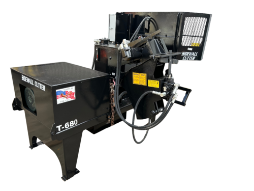 Eagle International #T-680, Tire Shredder, 7-12 sec cycle time, 120 tires/hr., 2012 - Image 2