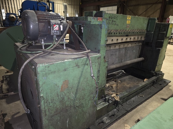 10 gauge x 5' Wysong #HS-760-RKB, Shear, 63" width, 20 hp - Image 3