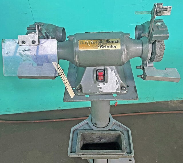 6" Dayton, Pedestal Grinder, 1/3 HP, 3450 RPM, 115 V - Image 7