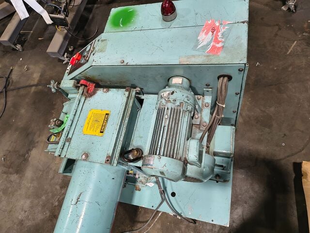 Polymer Systems #1010-AE, Auger feed granulator, 10" x10" cutting chamber - Image 5