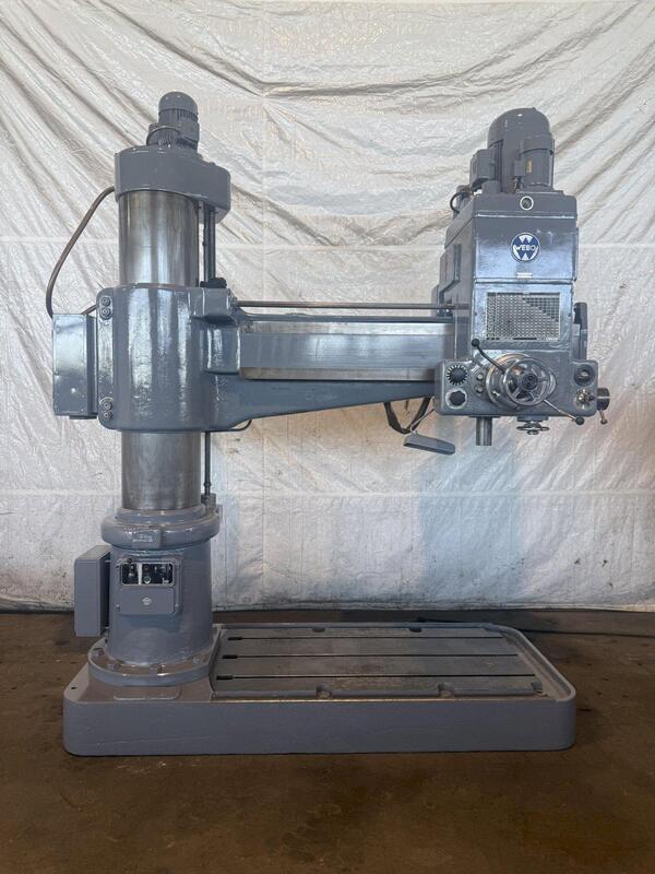 5' -15" Webo, radial arm drill - Image 1