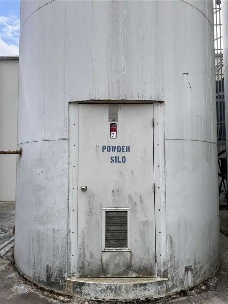 CST stoage powdered glass silo, 50' H x 11'11" x 4080 cu.ft., 2 oz/sq.in. max operating pressure, 2020 (2 - Image 2