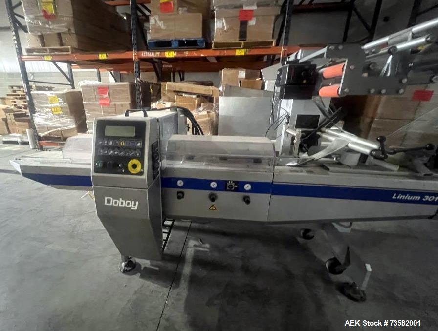 Bosch Doboy #Linium-301, Horiz Flow Wrapper, Stainless Steel, 100 PPM, conveyor - Image 3