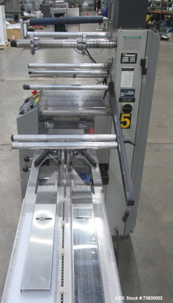Bosch Doboy #Stratus, Horiz Flow Wrapper, w/ Dual Up-Crimp Heads, 20-150 PPM, Markem Smart Date coder, casters - Image 10
