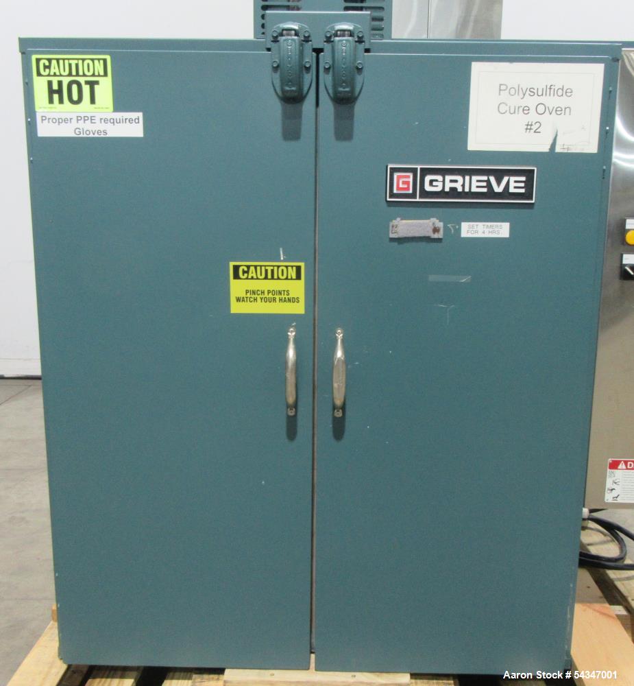36" width x 22" D x 42" H, Grieve #323, Bench Oven, 150°F, 5 Shelves, 19.3 cu.ft., 230 V. - Image 10