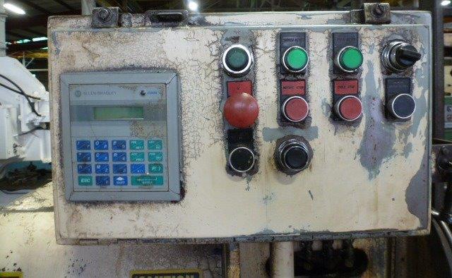 3-1/4" Modern #3LD, 20' bar feed, A-B PLC, misc.tooling, manuals, 10 HP, s/n #3LD3414, 1994, #28874 - Image 7