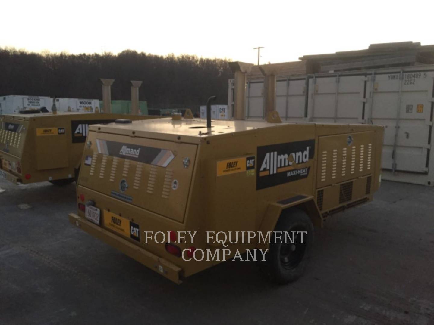 Allmand #HEATD1MIQ, temperature controller, 3345 hours, duct storage box, Caterpillar C1.5 T4F enigne, 2016 - Image 4