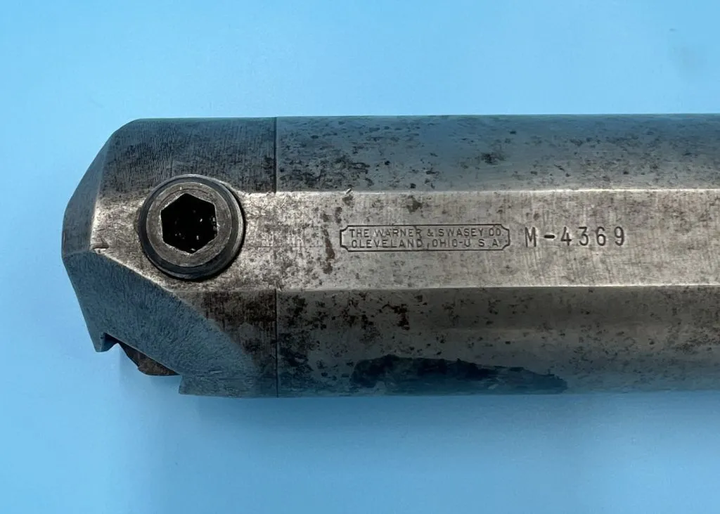 Warner & Swasey #M-4369, 2.5" x 15" boring bar - Image 1