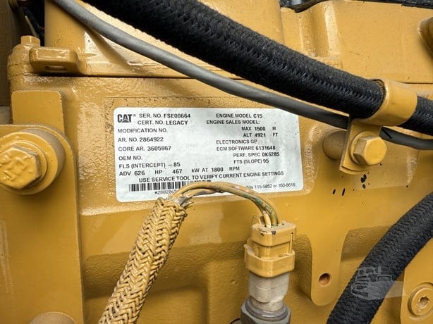400 KW Caterpillar #XQ400, Portable Diesel Generator Set, CAT C15 engine, EMCP 4.2 control panel, 1800 RPM - Image 4
