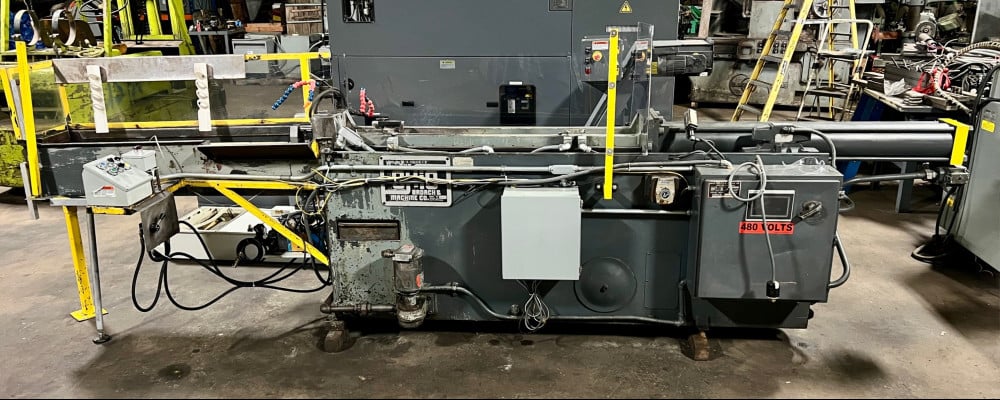 10 Ton x 48" stroke, Ohio #H1048RR, Horizontal Broaching Machine, 6" cylinder bore diameter, 1977 - Image 1
