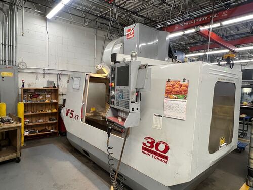 Haas #VF-5/50XT, CNC vertical machining center, 30 automatic tool changer, 50" X, 26" Y, 25" Z, 10000 RPM - Image 2