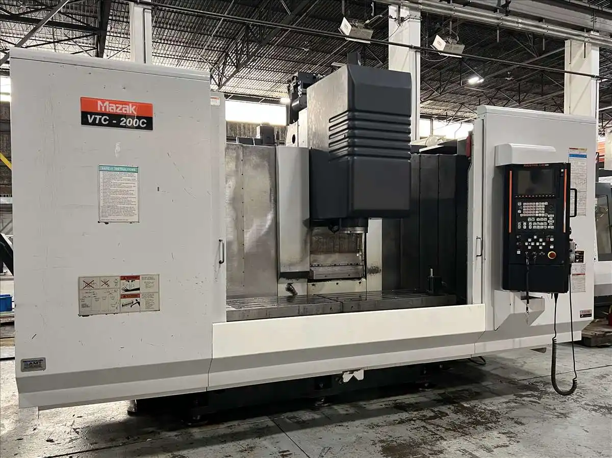 Mazak #VTC-200C, CNC vertical machining center, 24 automatic tool changer, 66" X, 20" Y, 20" Z, 12000 RPM - Image 3
