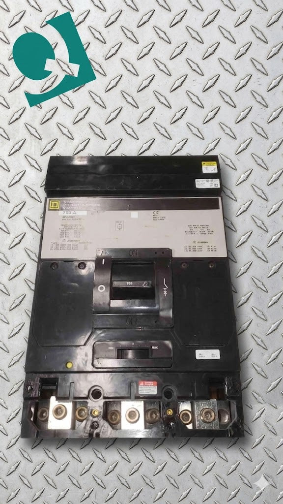 700 Amp. Square D MA36700, I-Line Breaker, Lug to Bus, 600 Volts, 3P - Image 2