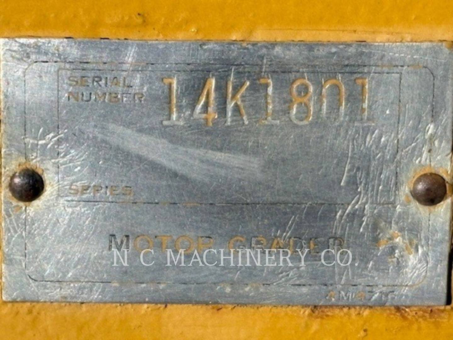 Caterpillar 120, Motor Grader, 8650 hours, S/N: 14K1801, 1969 - Image 5