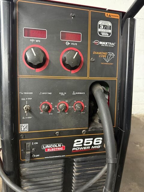 Lincoln #Power-Mig-256, mig welder, 208/230 V., 1-phase - Image 8